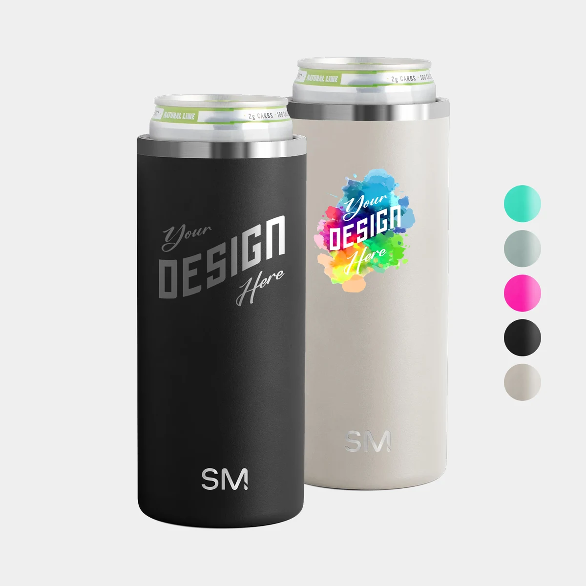 12 oz Simple Modern® Stainless Steel Double-Walled Insulated Ranger Slim Can Cooler 1