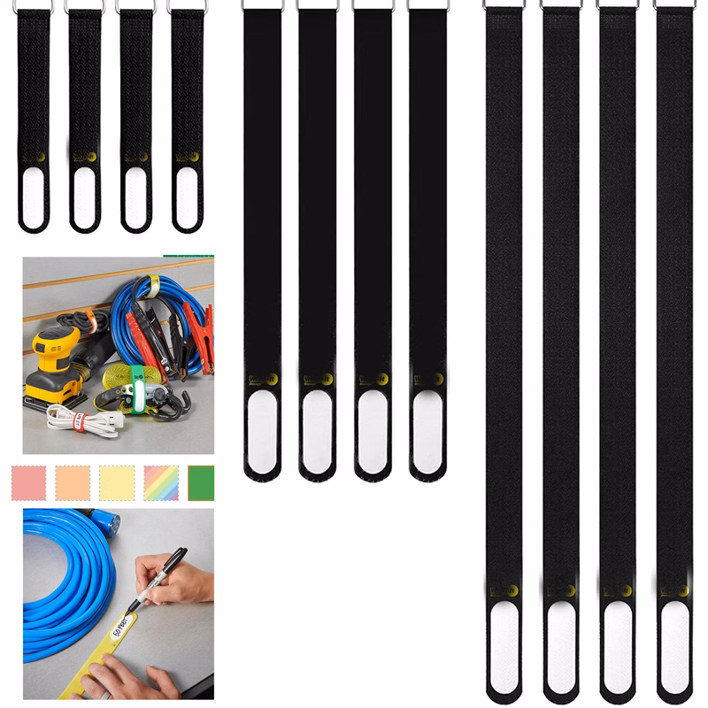 Write on Label Reusable Multi-Purpose Securing Cinch Strap