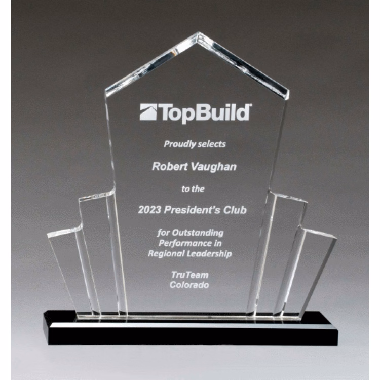 Spotlight Acrylic Award-Black