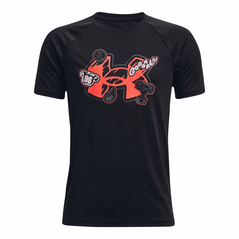 Boys' UA Tech Trophies Short Sleeve