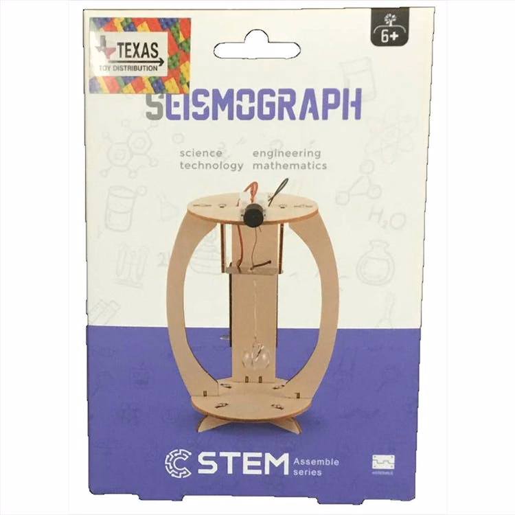 Wooden Seismograph STEM Construction Kits