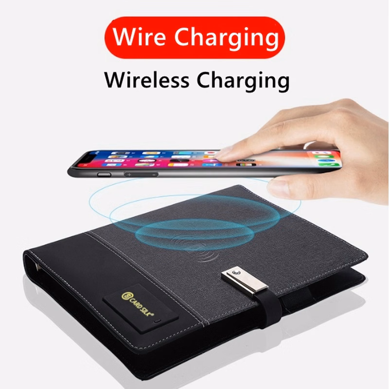 Notebook With 8000mAh Powerbank And 8G Flash Driver