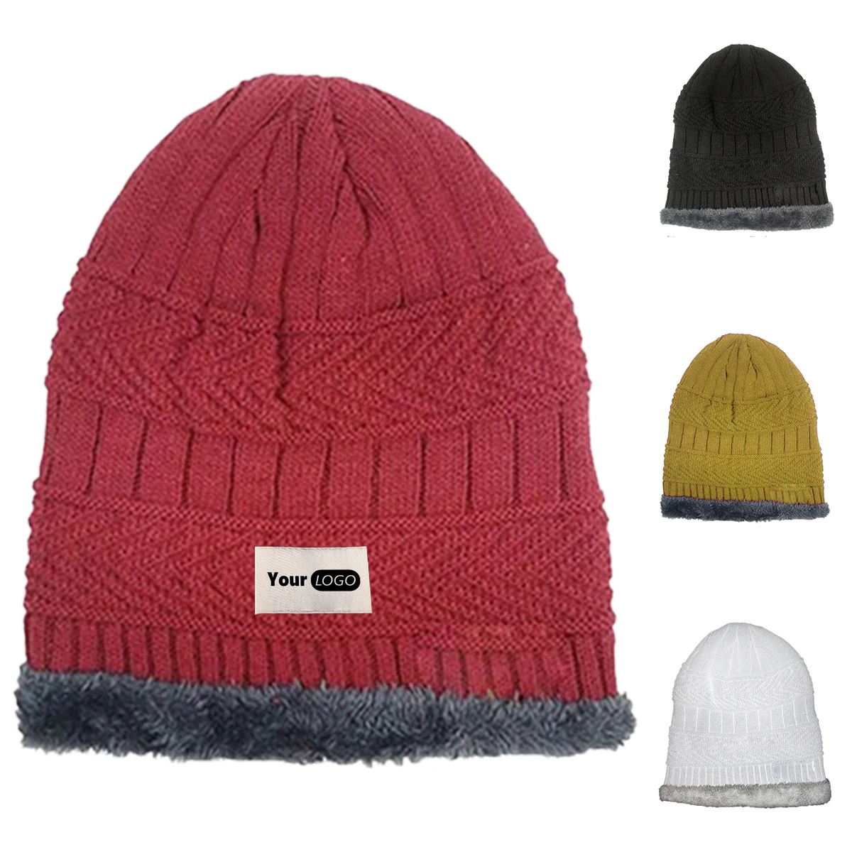 Knitting Durable Cold Resistant Woolen Hat ?C Perfect For Outdoor Adventures 1