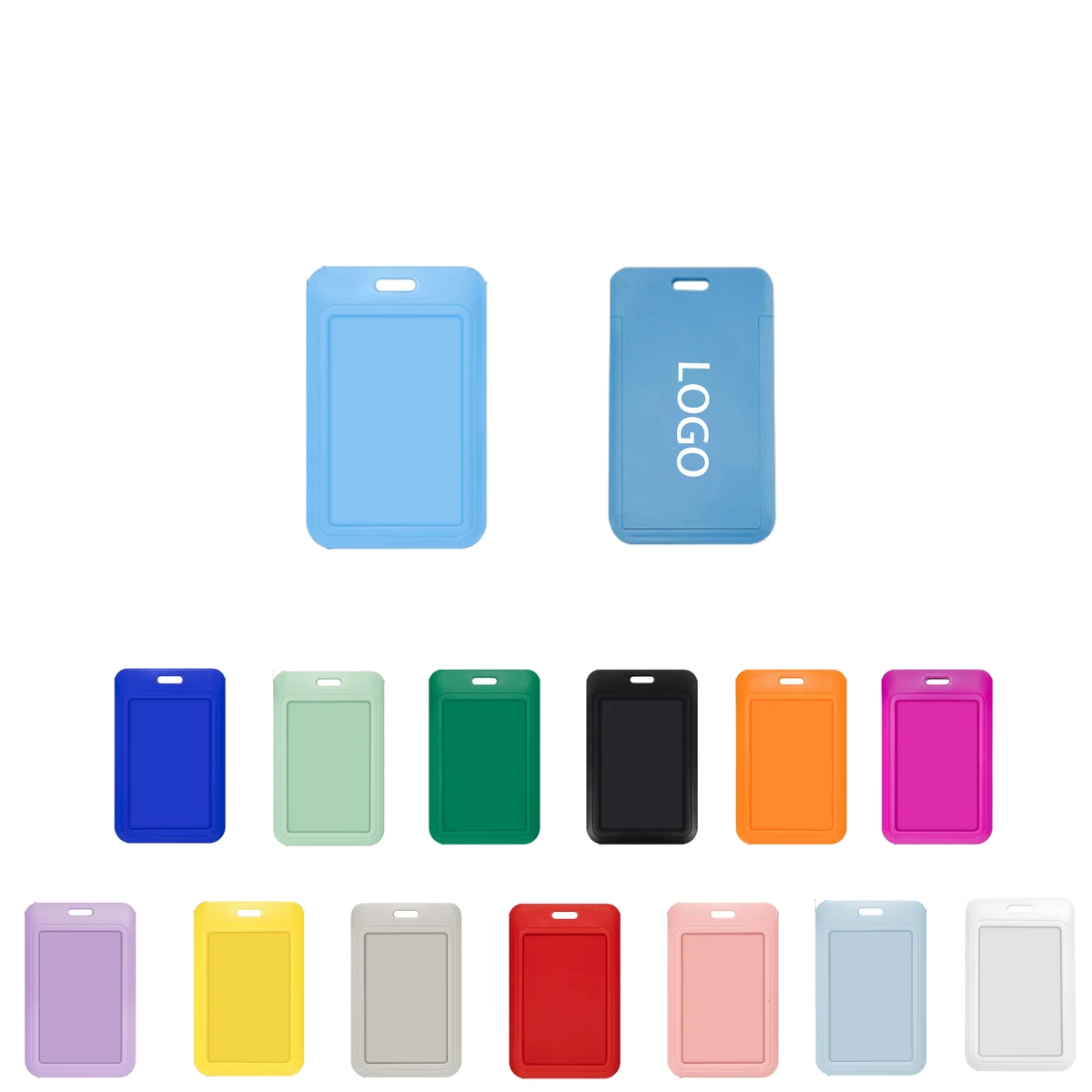 Multi - Colored Id Card Holder 1