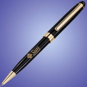 BLACK TWIST ACTION PEN - See Substitute 4053B