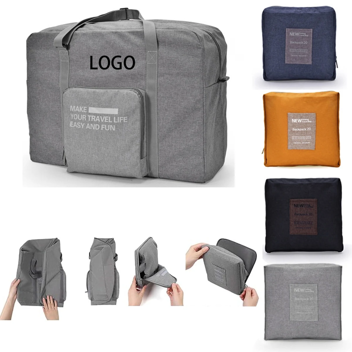 Folding Travel Clothing Storage Bag 1