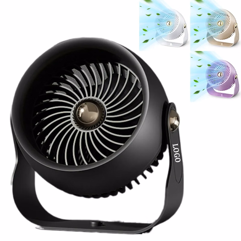 4 Speed and Timing Adjustable Tilt Air Circulator Fan