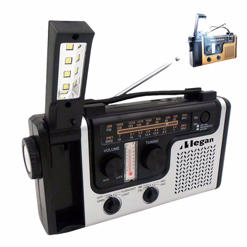 Rechargeable Solar Emergency Radio