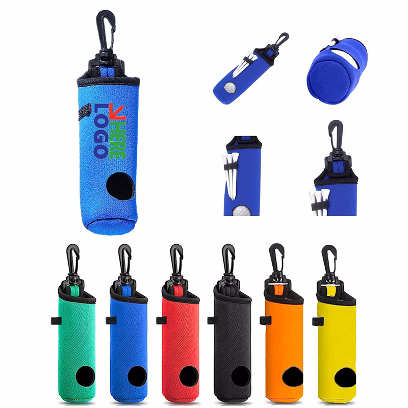 Colorful Neoprene Golf Ball Portable Storage Case