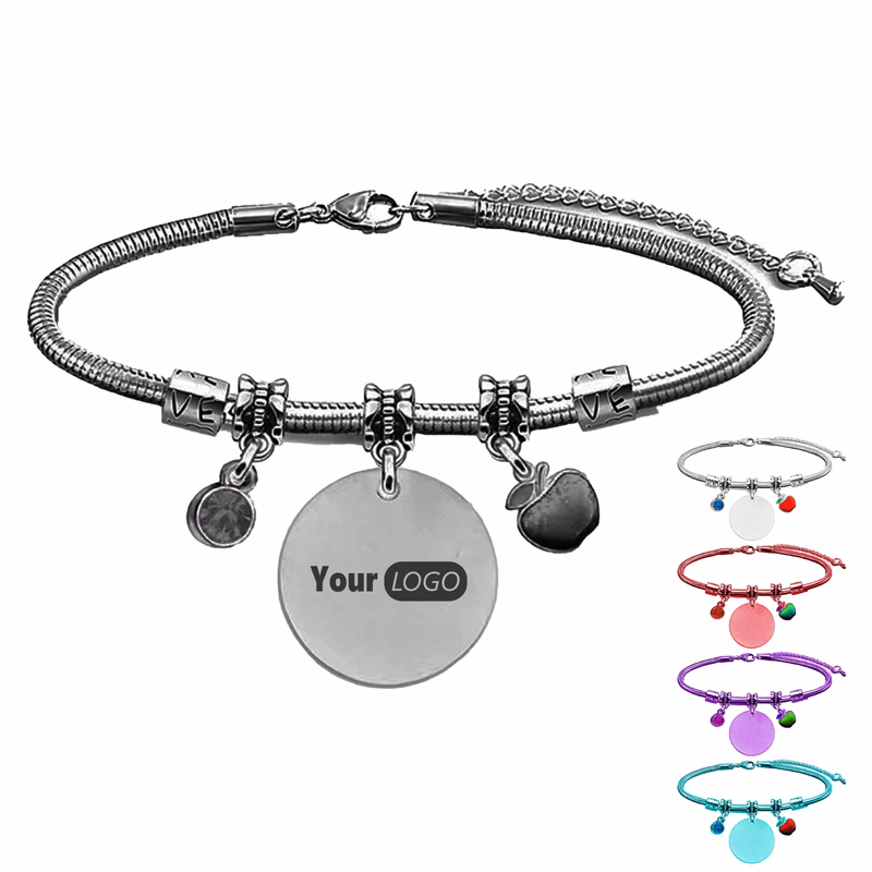 Stainless Steel Customizable Snake Bone Bracelet