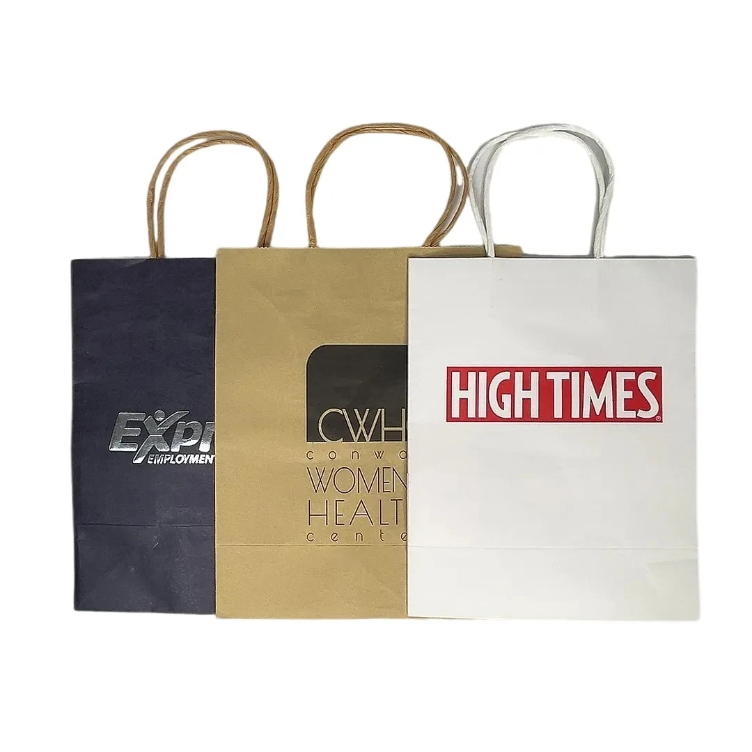 Custom Size And Log Paper Bag 1
