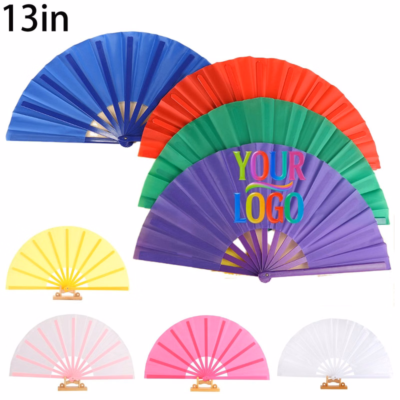13 Inch Polyester Summer Folding Noisy Fan