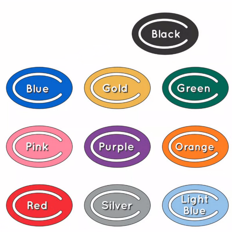Professional Paper Clips Aluminum Tag - 100% MADE IN THE USA