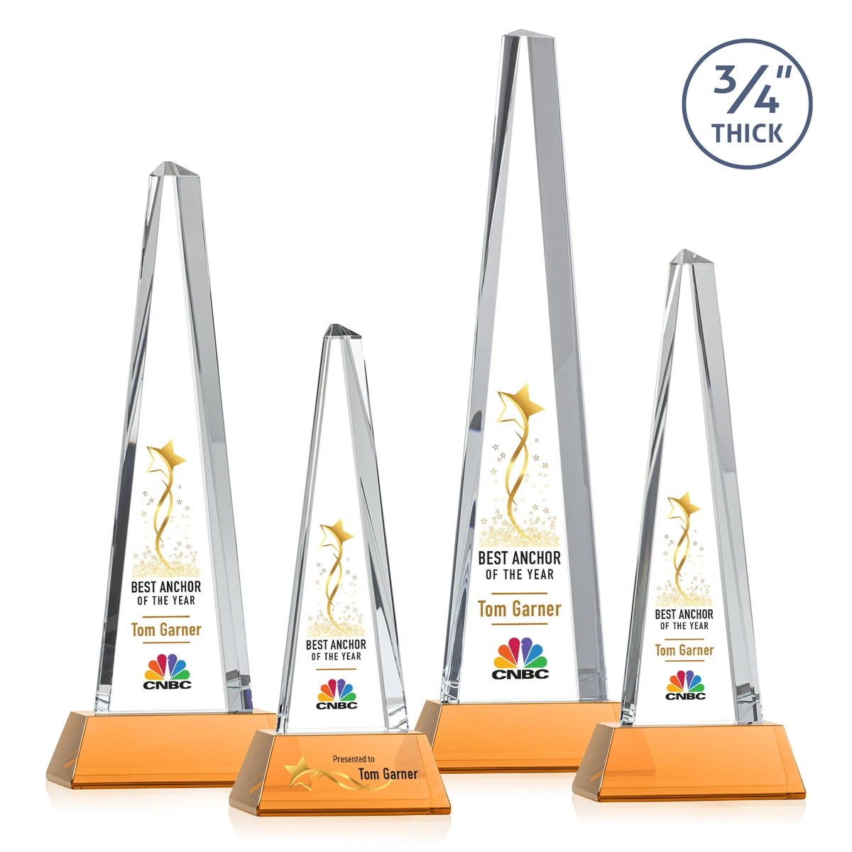 Majestic Tower VividPrint™ Award on Newhaven - Amber 1