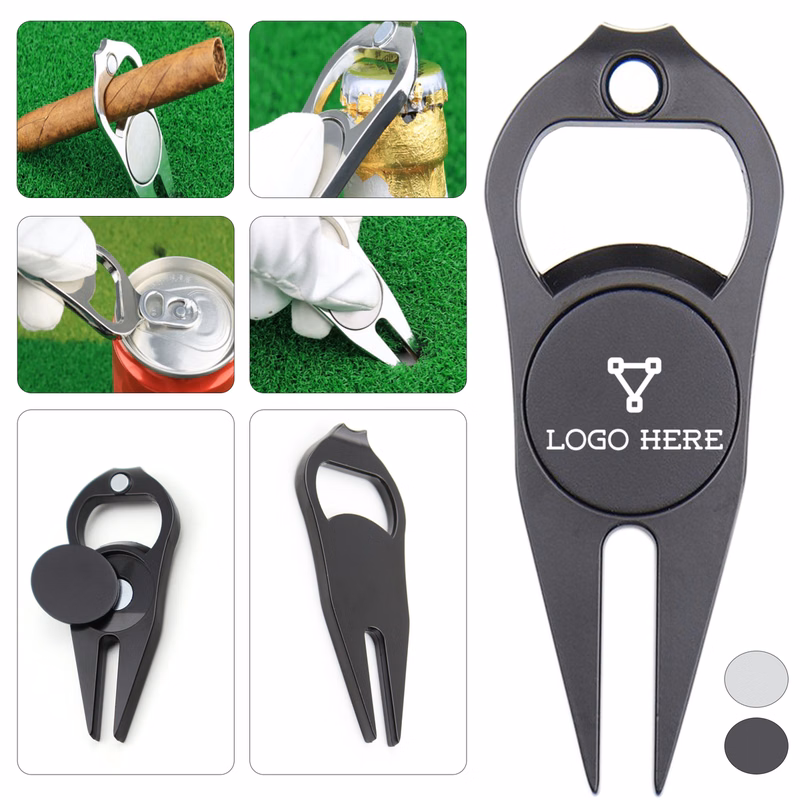 Magnetic 3-in-1 Golf Divot Repair Tool