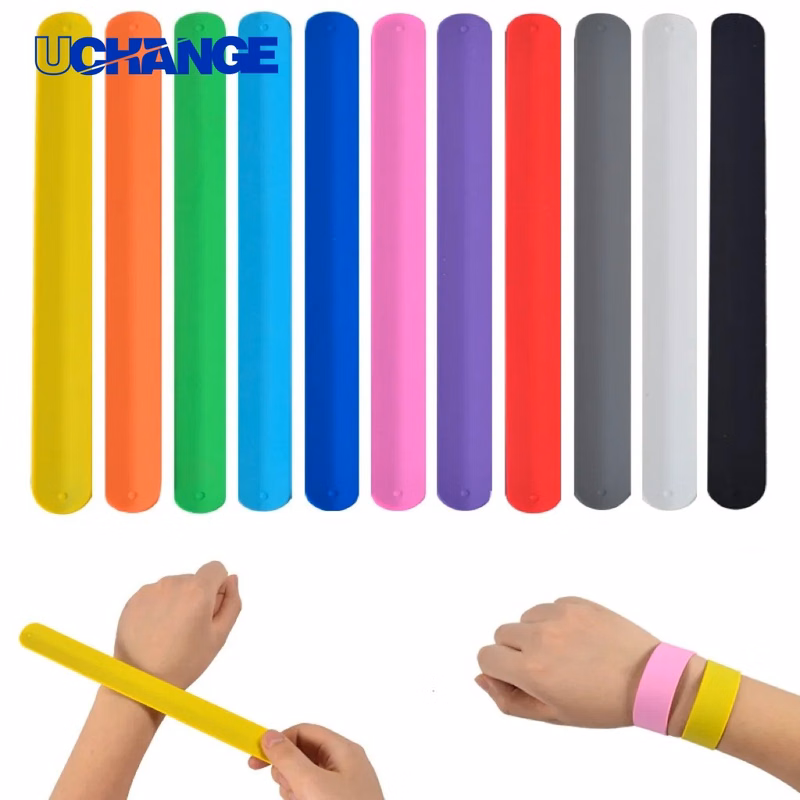 Silicone Slap Bracelets Wristband