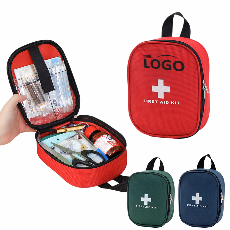 Empty Travel Mini First Aid Pouch