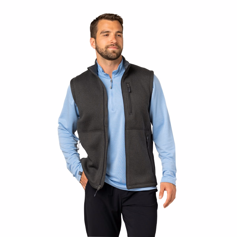 Storm Creek Men's Overachiever Sweaterfleece Vest