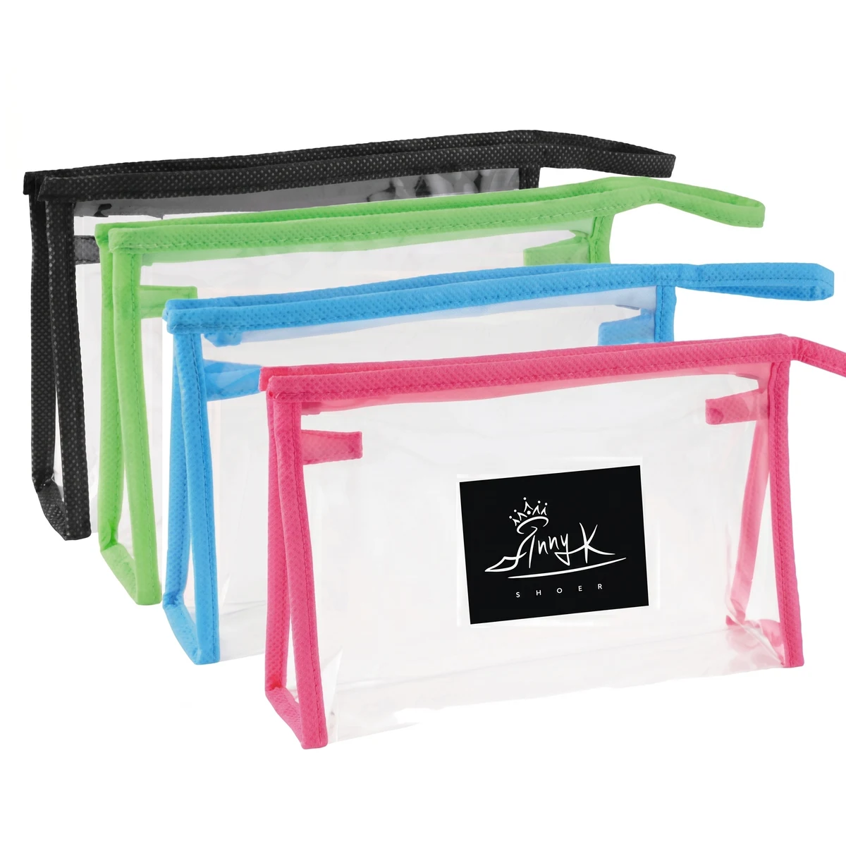 Fashion Toiletry Cosmetic Bag - Transparent 1