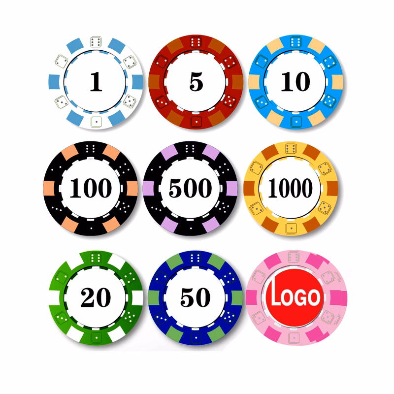 Blackjack Poker Dice Chips