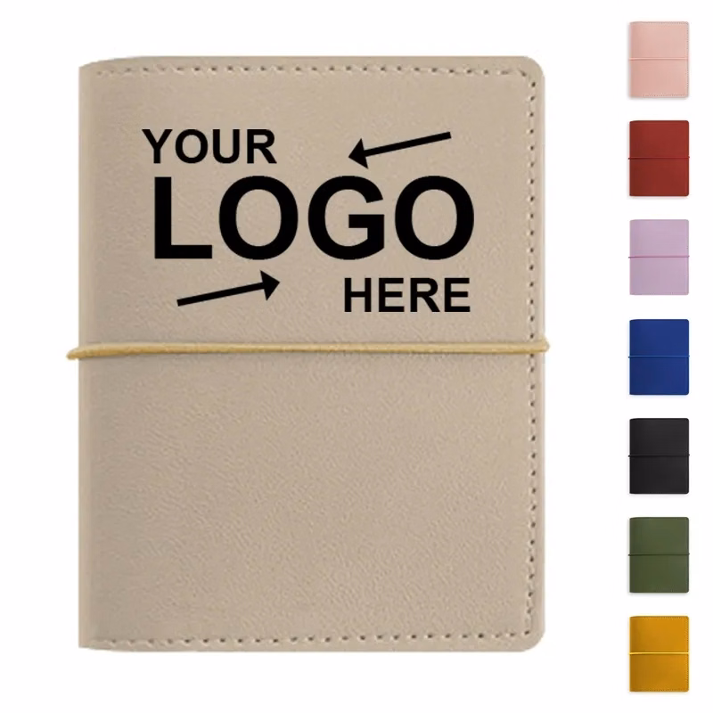 Pu Leather Notebook With Strap Buckle