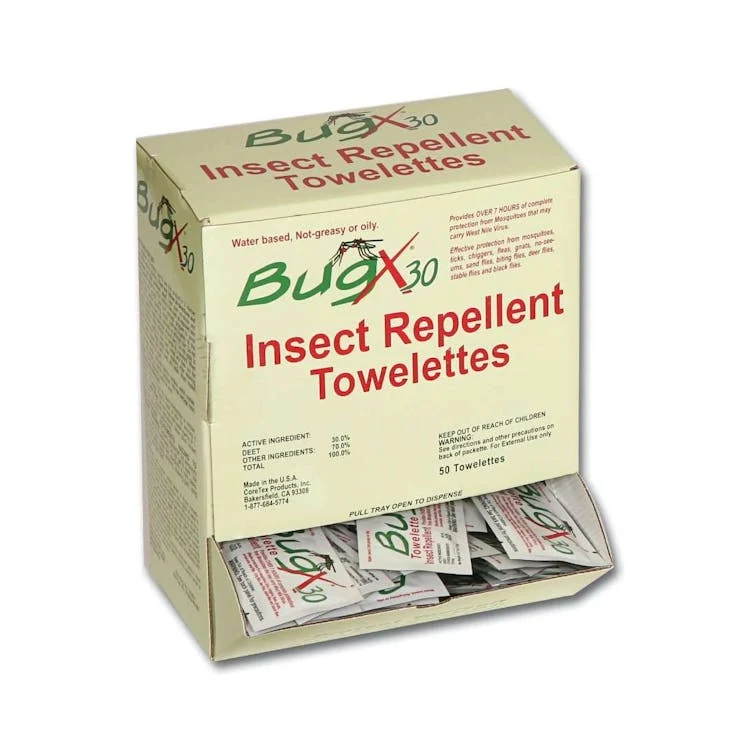 BugX Insect Repellent Wipes 1