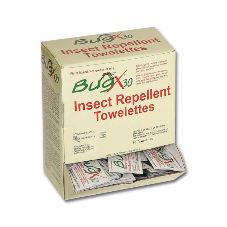 BugX Insect Repellent Wipes