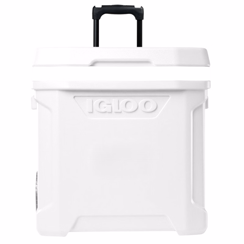 Igloo Ice Cube 60 Qt Rolling Cooler – White