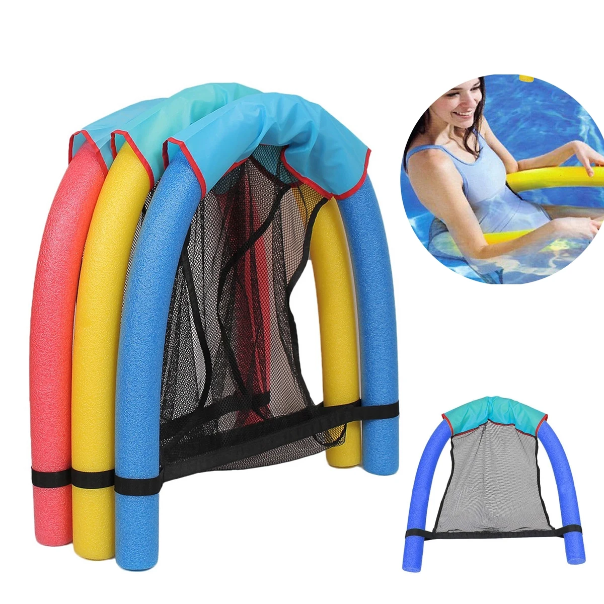 Floating Pool Noodle Chair 1