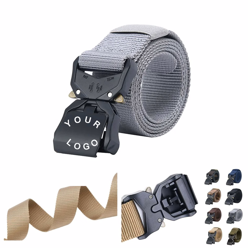Nylon Tactical Belt With Adjustable Fit