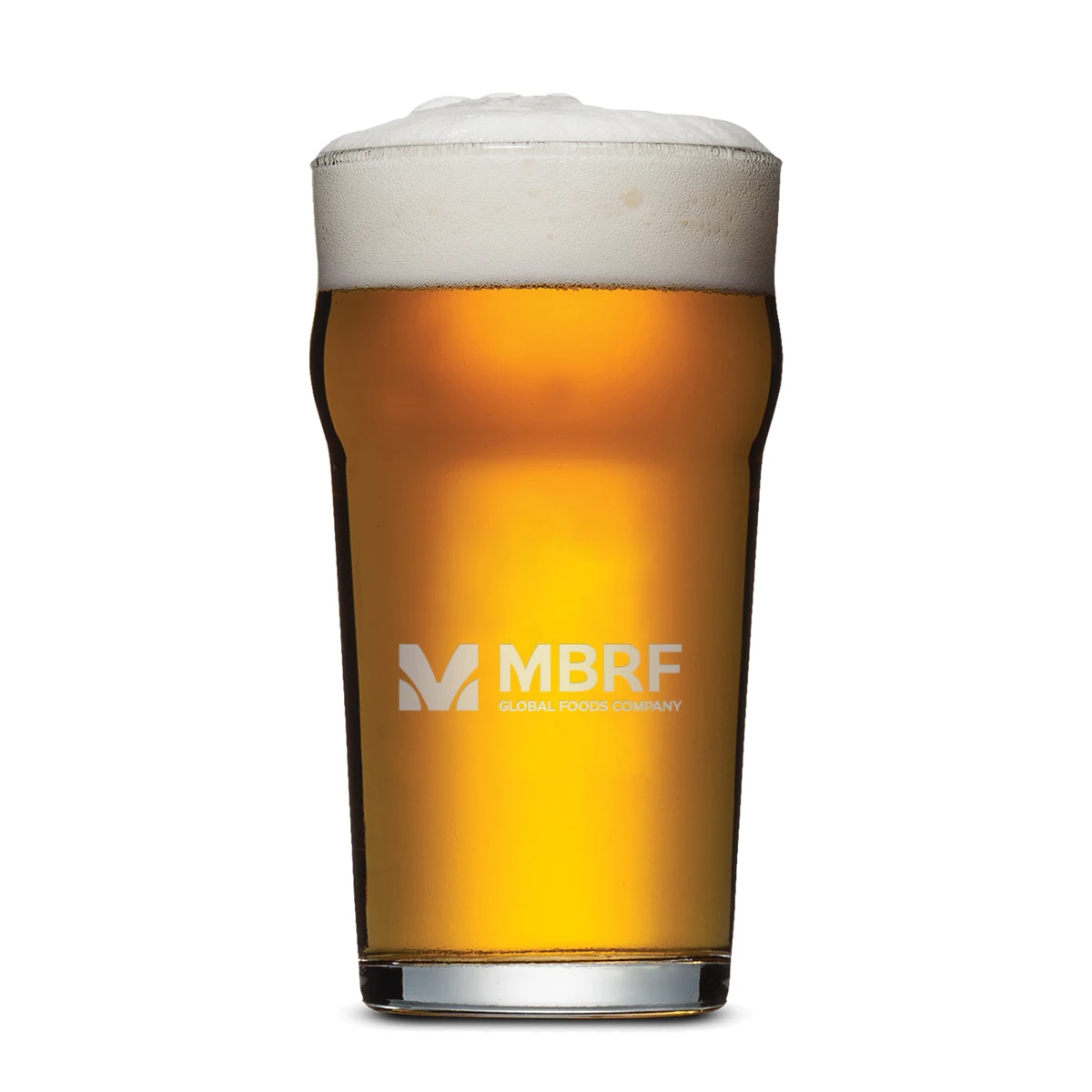 Burckhardt Beer Glass - Deep Etch 1