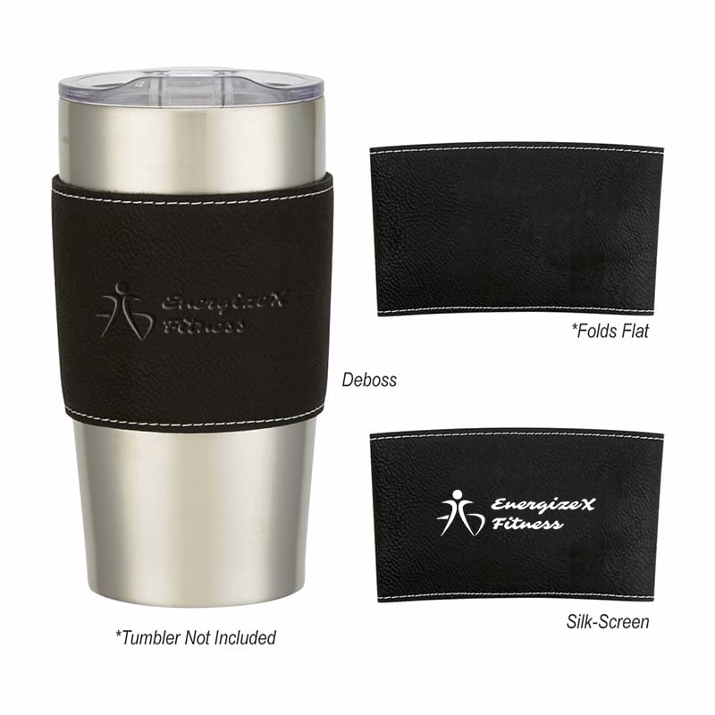Leatherette Rocky Tumbler Sleeve