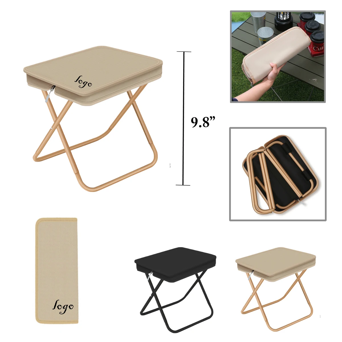 MOQ50 Compact Outdoor Folding Stool 1