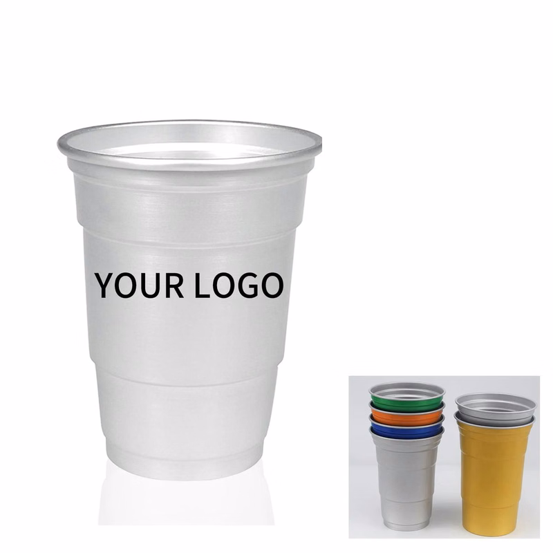 16oz Recyclable Aluminum Cup for Parties or Picnics