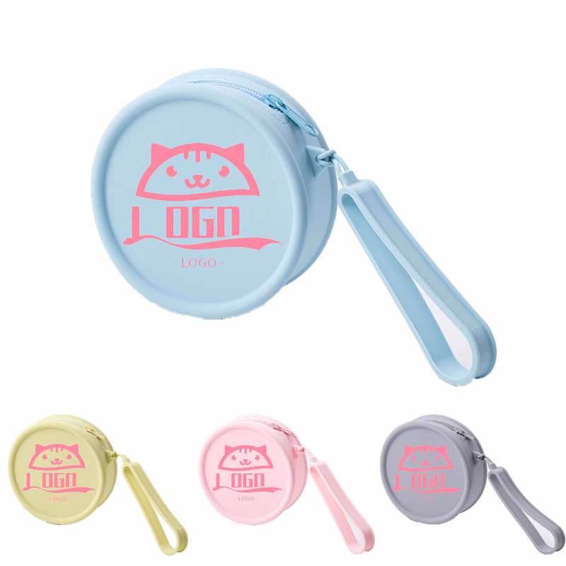 Round medium silicone waterproof storage bag