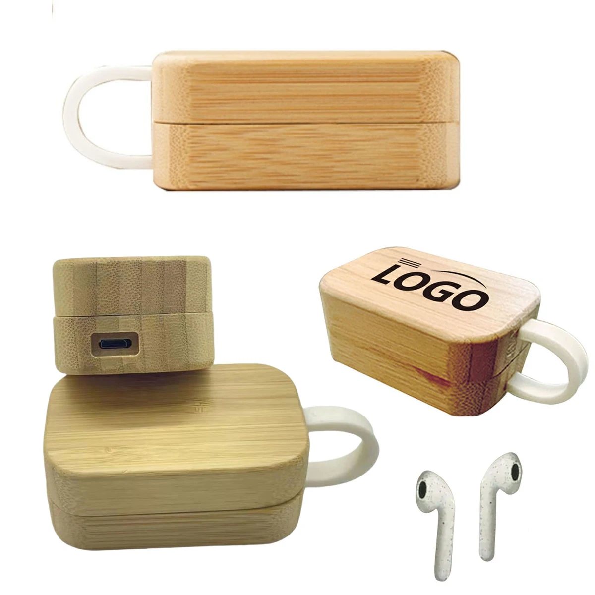 Bamboo Wireless Earphones 1