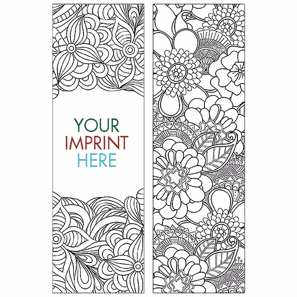 COLORING BOOKMARK - Nature Bookmark