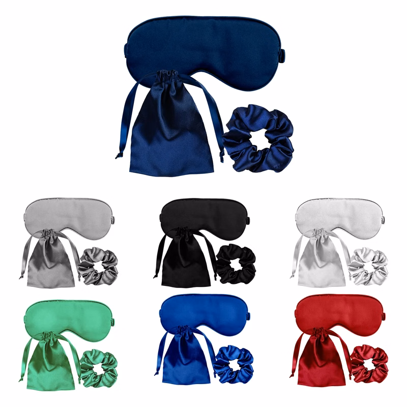 Satiny Scrunchie Sleep Set
