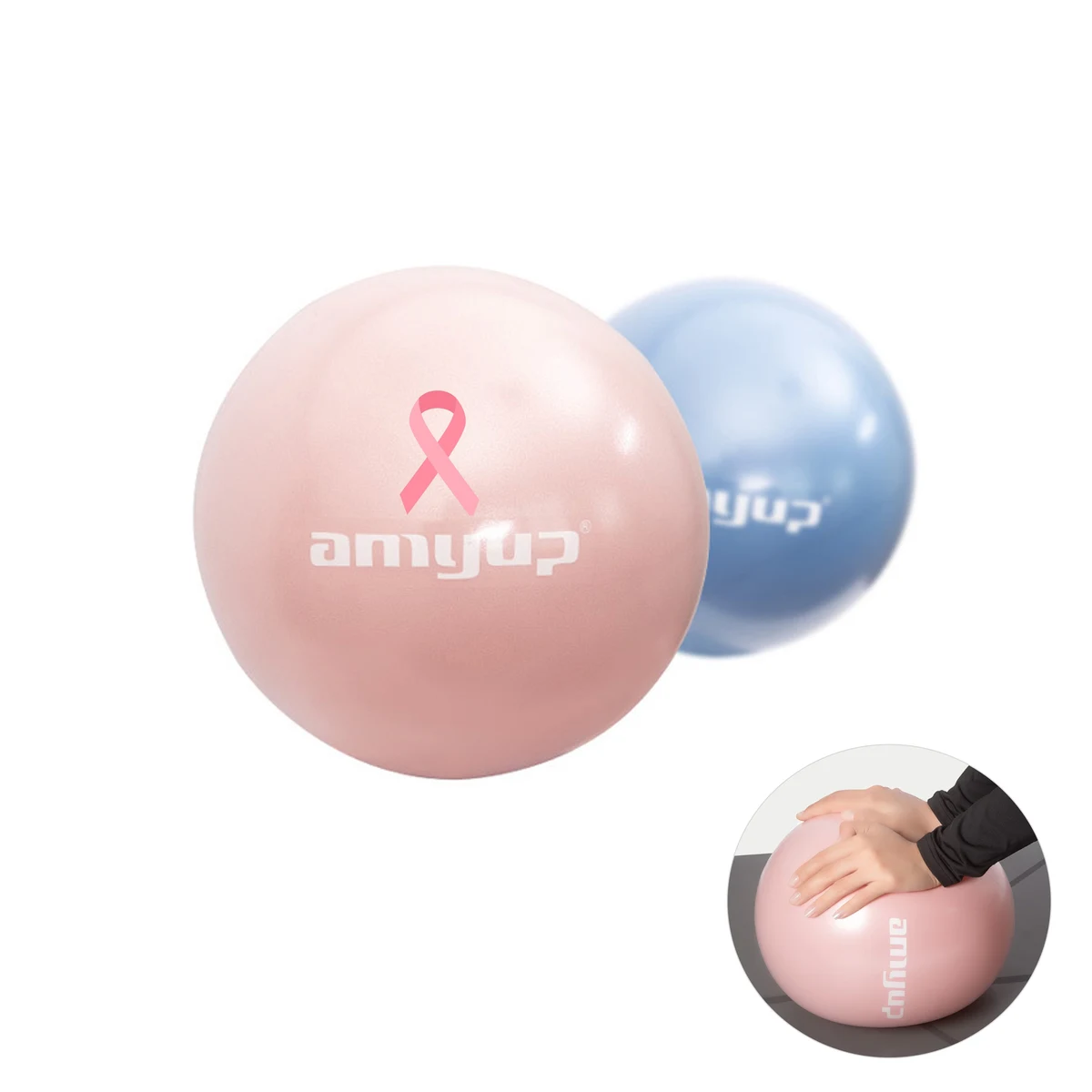 9 Inch Small Yoga Ball (direct import) 1