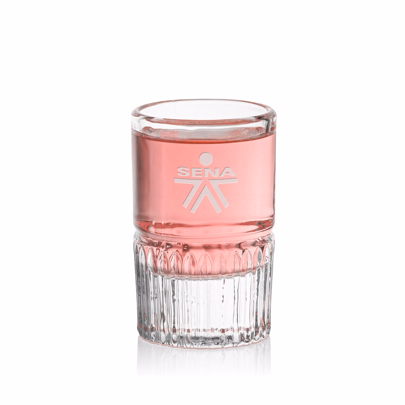 Newkirk Shot Glass - Deep Etch
