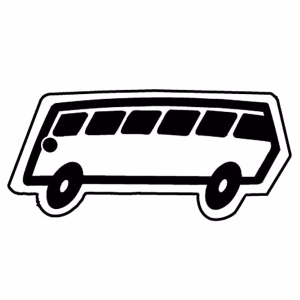 Metro Bus 1 Key Tag (Spot Color)