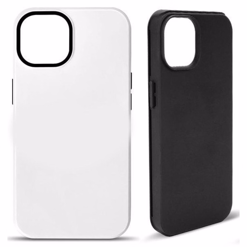 iPhone 15 hard shell case with TPU Lining
