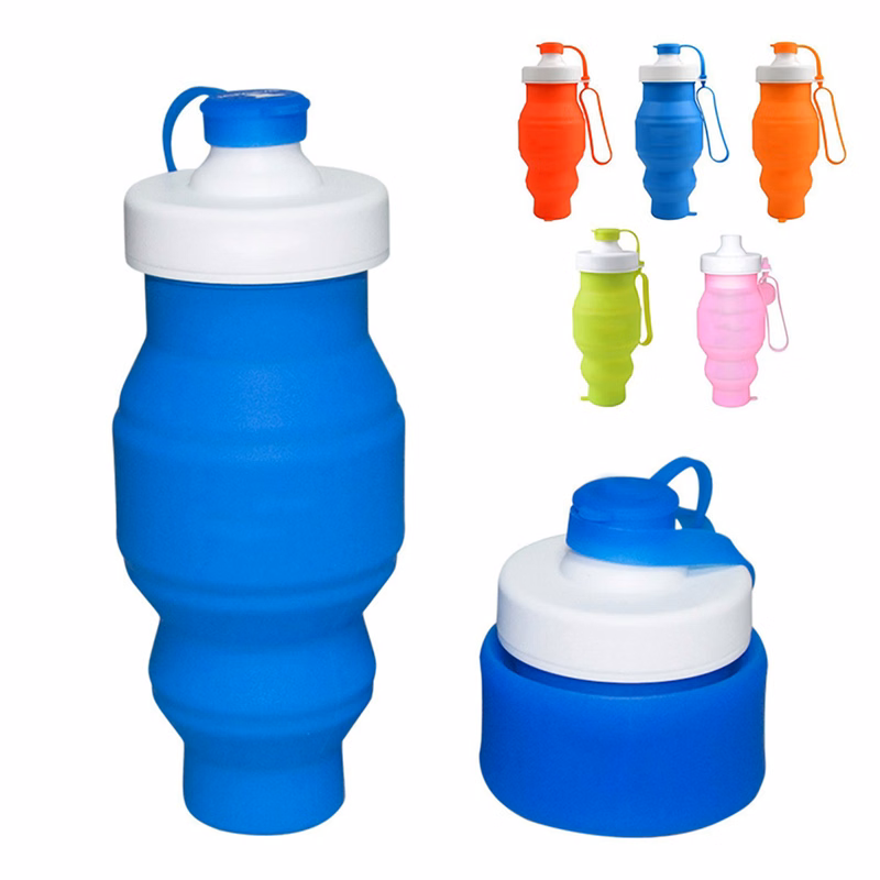 Silicone Collapsible Travel Water Bottle