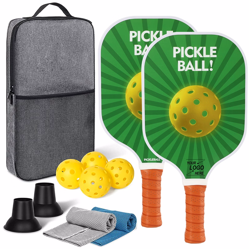 Pickleball Paddle Set for 2 Players