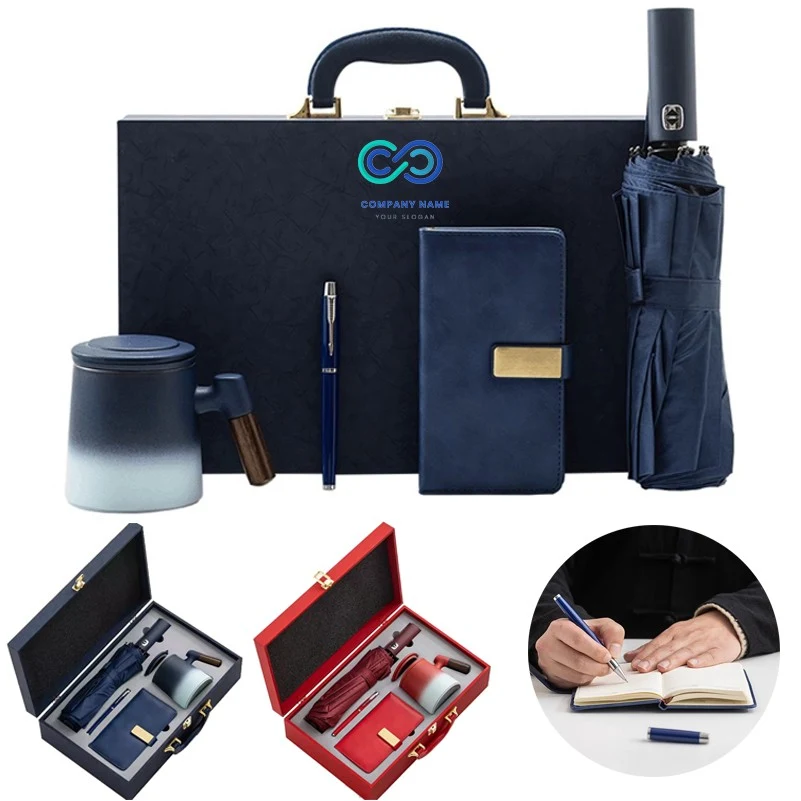 Notebook Gift Set Business 4Pcs 1