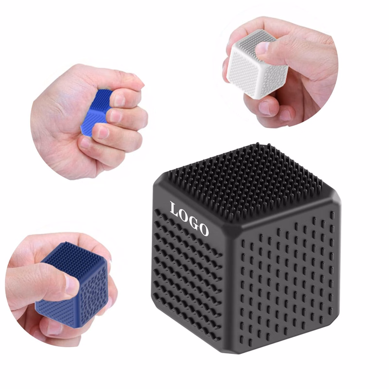 2.2 in Silicone Multi Texture Fidget Cube