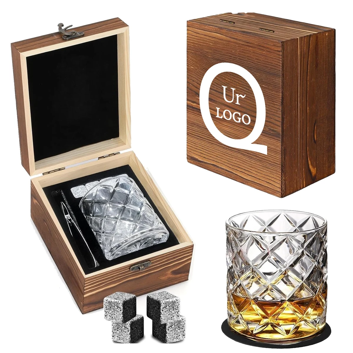 Wine Chilling Stones Single Glass Set 1