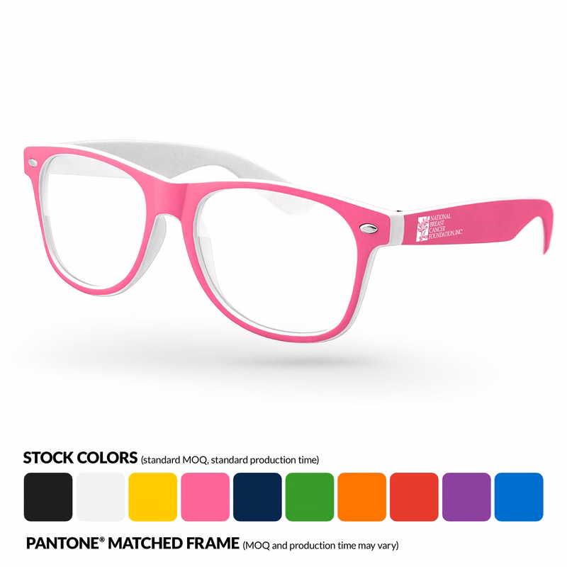 Breast Cancer Awareness Retro Glasses