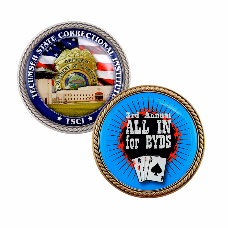 1.75" Speed Coin Rope Border