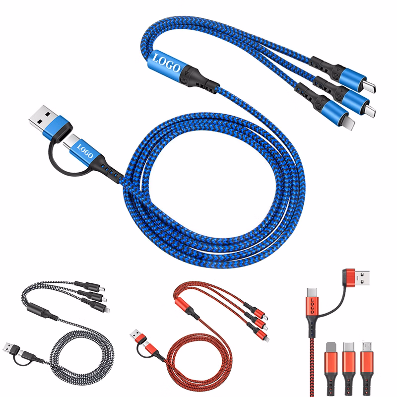 5 in 1 Multi Universal 3A Fast Charging Cable